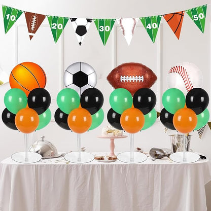 4 Sets Sports Party Balloons Stand Kit - Image 4