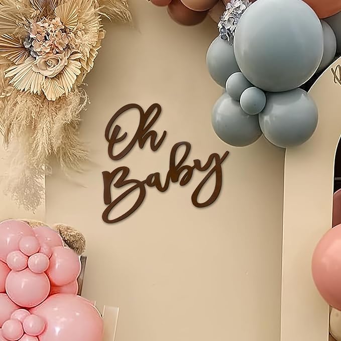 Oh Baby Sign for Backdrop by MASTRON
