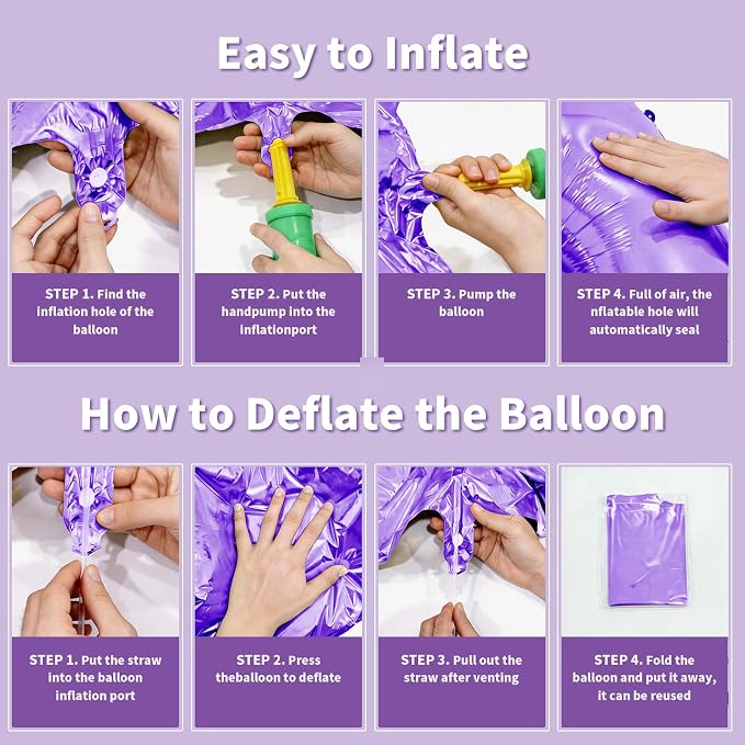 Number Balloons for Birthday Decorations - Image 3