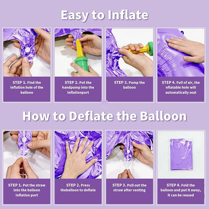 Number Balloons for Birthday Decorations - Image 3