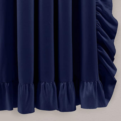Lush Decor Reyna Ruffle Window Curtain Panel Set, Living room, or Dining Room - Image 4