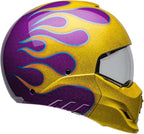Bell Broozer Helmet (Gloss Ignite Purple/Yellow - Large)