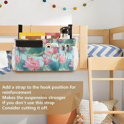 Bedside Caddy Hanging Bunk Bed Caddy Bed Organizer Hanging Pocket - Image 6