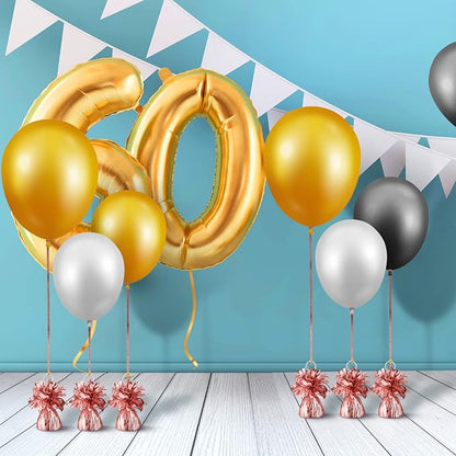 Yunsailing 25 Pcs Heavy Metallic Balloon Weights - Image 6