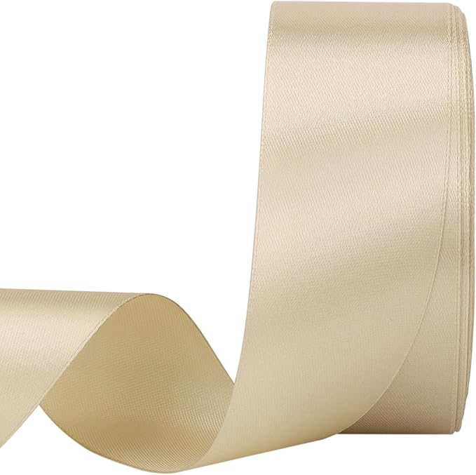Nsilu Ribbon for Gift Wrapping 50 Yards Perfect Wedding Party Wreath Sewing DIY by Nsilu