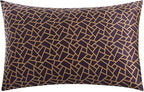 SLPBABY Silk Pillowcase for Hair and Skin with Hidden Zipper Print (King, Pattern26)