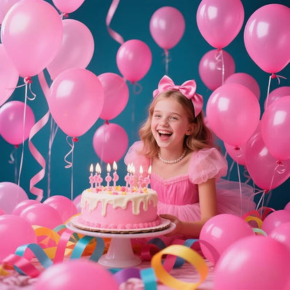 200pcs Pink Balloons 5 Inch, Small Mini Latex Balloons - Image 6