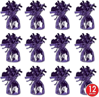 Beistle Metallic Wrapped Balloon Weight Pack - Image 4