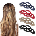 Hair Barrettes for Women 4packs Hair Clips French Hair Barrette Clip for Girls Vintage Hair Clips for Thick Thin Long Short Hair Stylish Hair Accessories for Women Girls