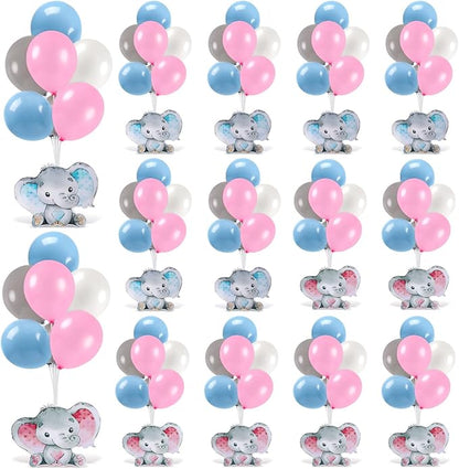 12 Sets Baby Shower Balloon Stand Kit by Unknown