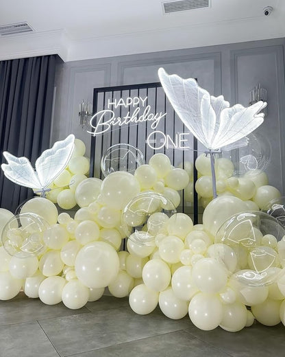 Light Yellow Latex Balloons, Baby Shower, Gender Reveal Party Decorations - Image 6