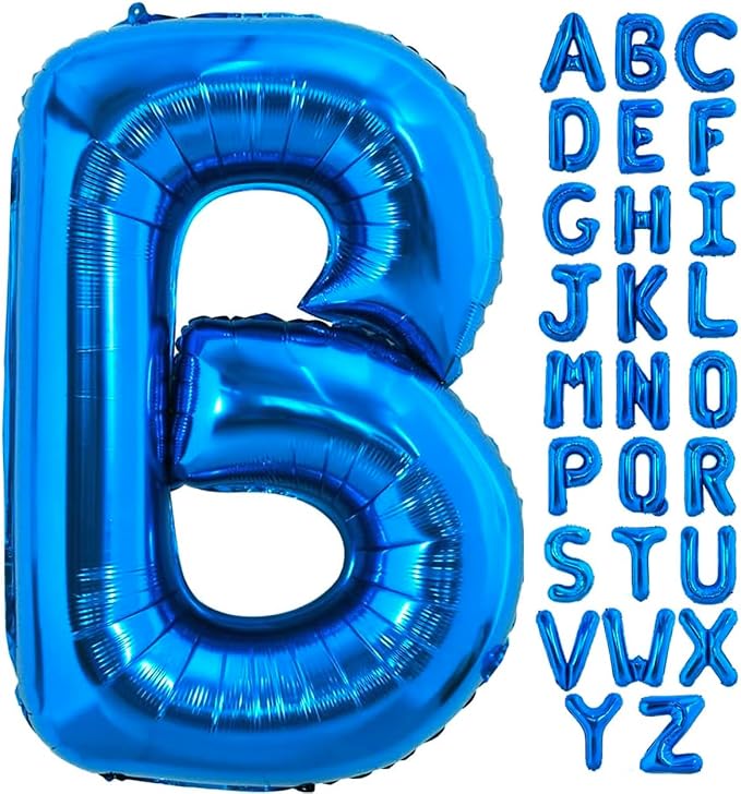 Blue Letter B Balloon, B Balloons Letter by BBPOOL