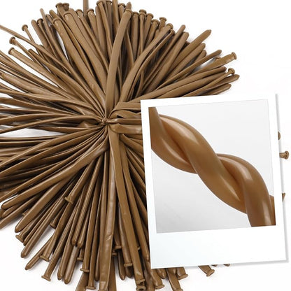 Khaki Long Balloons - Image 4