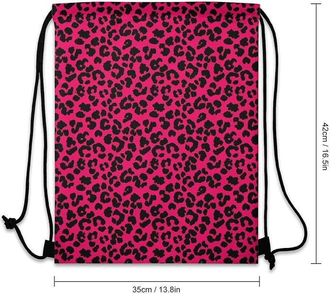 Theft Proof Drawstring Bag Water Resistant Cinch Sack Gym Sport Backpack - Image 3
