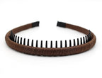 Zig Zag Hairbands - Head Bands for Women's Short Hair, Non-Slip Hair Accessories (4 Colors)