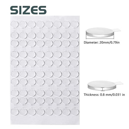 LMJIA Adhesive Stick dots Two-Sided Sided Mounting Putty Stick Tack - Image 4