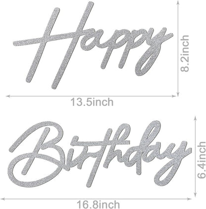 Happy Birthday Sign for Backdrop - Image 2