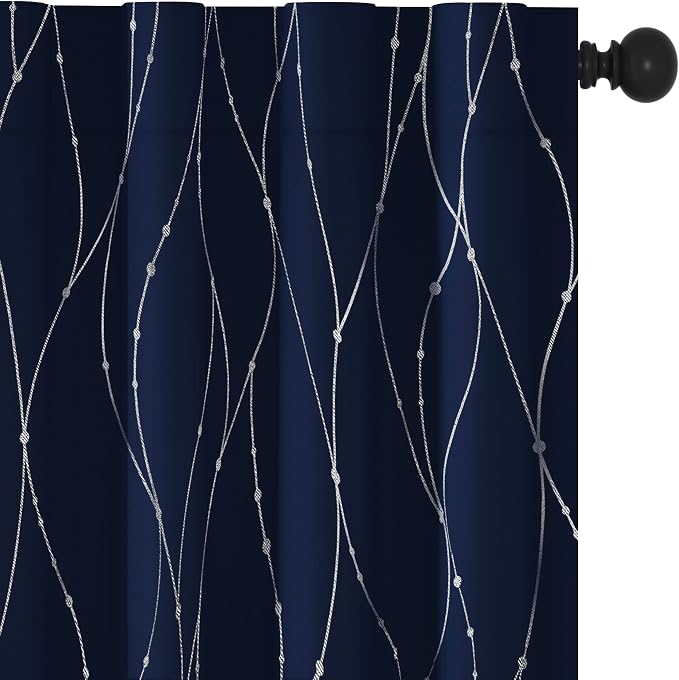 Deconovo Blackout Back Tab Curtains by Unknown