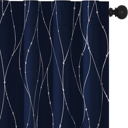 Deconovo Blackout Back Tab Curtains by Unknown