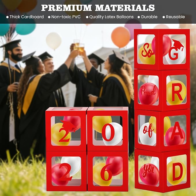 2026 Graduation Party Decorations, Class of 2026 Party Supplies - Image 4