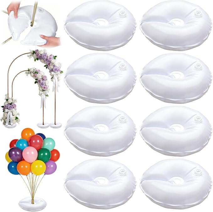 8 Pcs Water Weight Bags for Balloon Column Stand and Arch | Balloon Weights by Unknown