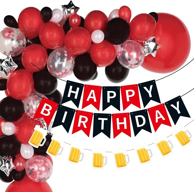Beer Birthday Banner for Beer Party and Birthday Wedding Party Supplies - Image 3
