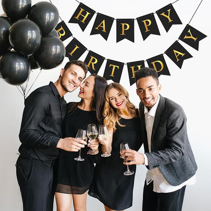 Happy Birthday Banner Birthday Party Banner NO DIY Happy Birthday Sign | - Image 6