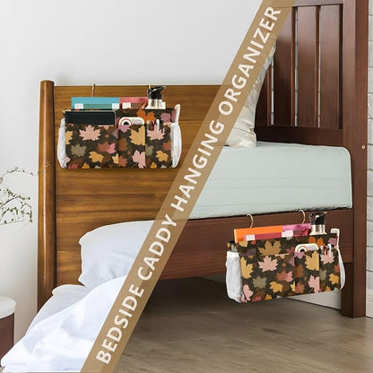 Bedside Caddy Hanging Bunk Bed Caddy Bed Organizer Hanging Pocket - Image 7
