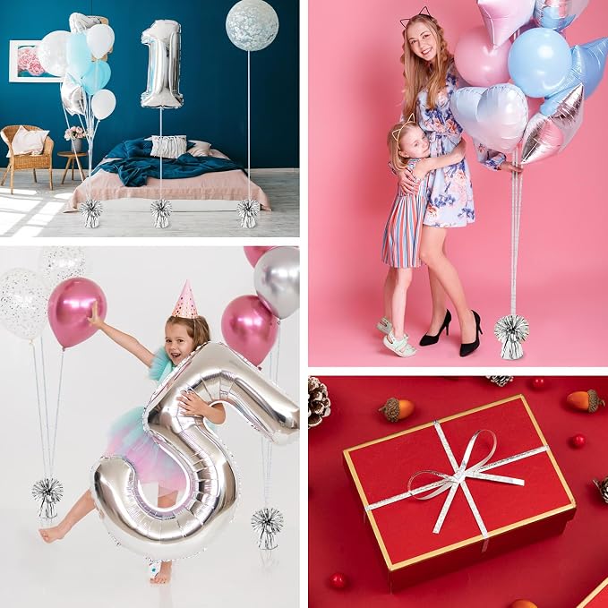 24 PCS Balloon Weights Metallic Anchor, Balloon Holder Heavy Weights | - Image 7