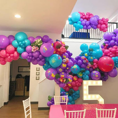 Pink Purple Blue Balloon - Image 4
