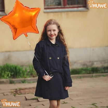 Orange Star Balloons 18 Inch - Image 6