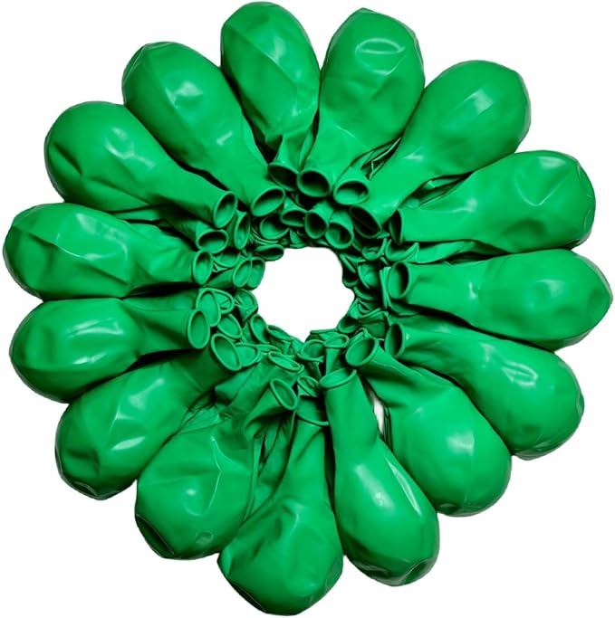 90 Pack Green Balloons 18 inch Green Latex Large Balloons by ZWZLIULIAN
