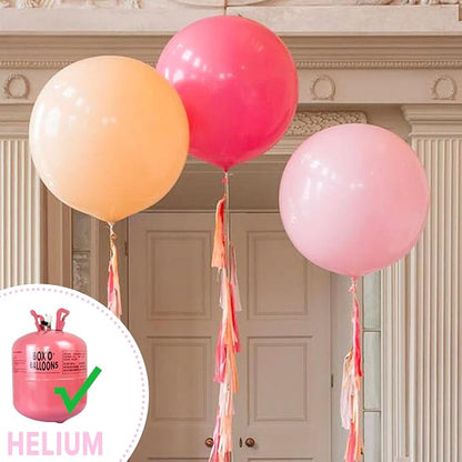 PartyWoo Baby Pink Balloons 20pcs Pastel Pale Light Pink Color | 18 Inch - Image 4