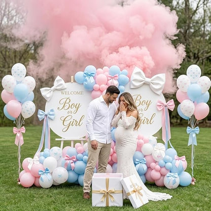 HILAVO Pink and Blue Balloons - Image 4