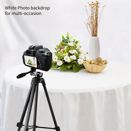 10 x 20 ft White Backdrop Background White Screen - Image 6