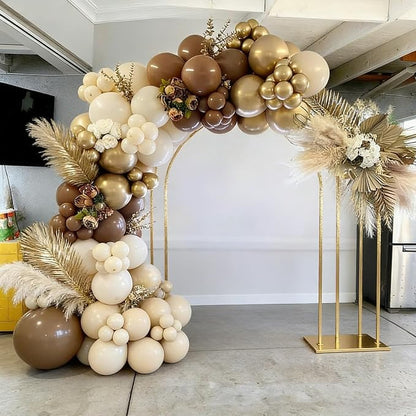40pcs Brown Balloons, 12inch Dark Brown Latex Neutral Balloons | Balloons - Image 3