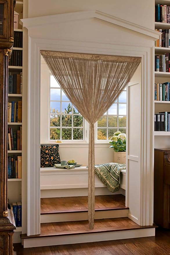 YIIBAII Door String Curtains Fringe Door Curtains - Image 7