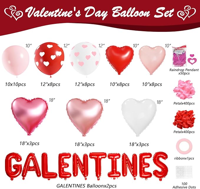 Galentines Day Party Decorations, Galentines Balloons - Image 4