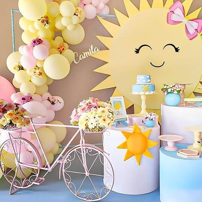 Voircoloria 110pcs Pastel Yellow Light Yellow Latex Party Balloons, 12inch | - Image 7