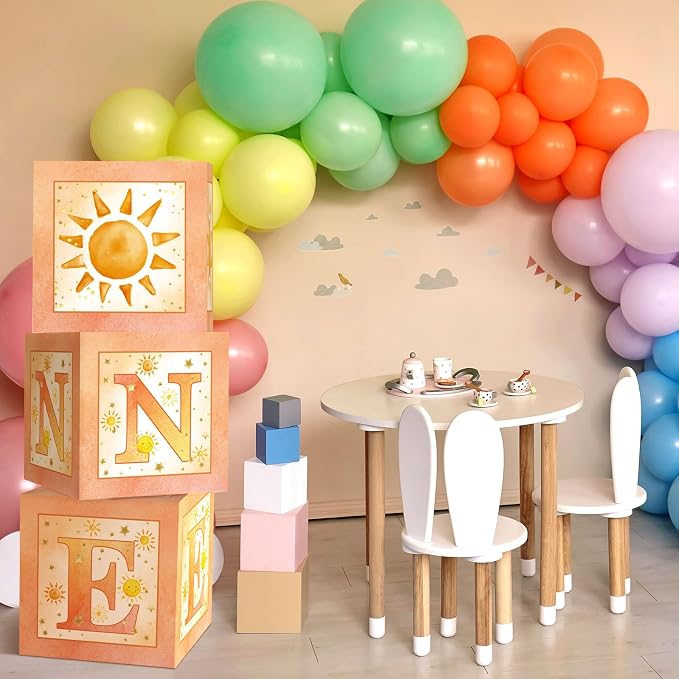 Honoson 3 Pcs First Trip Around The Sun Birthday Decorations - Image 2
