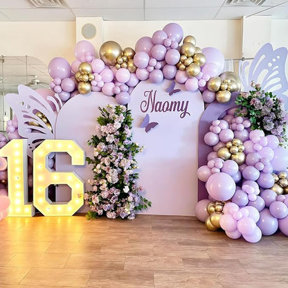Light Purple Balloons 12 inch, Pastel Purple Latex Balloons 50pcs Party Balloon - Image 6