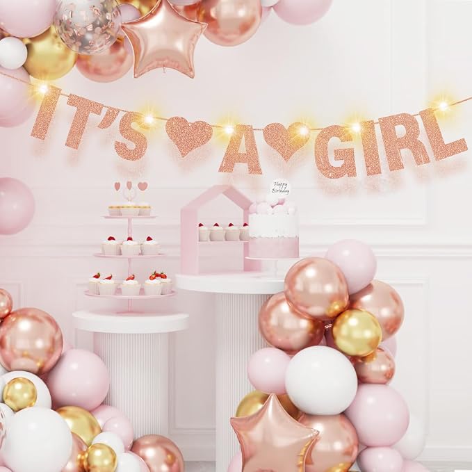 167Pcs DIY Glitter Customizable Banner Kit Custom Banner Happy Birthday Letters - Image 2