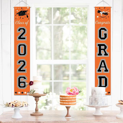 DAZONGE 2026 Graduation Party Decorations Orange and Black - Image 6