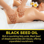 Uocasi Black Seed Oil, Cold Pressed, 100% Pure & Natural , Hair Growth & Skin Care, 2.02 Fl Oz