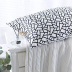 SLPBABY Silk Pillowcase for Hair and Skin with Hidden Zipper Print (Queen, Pattern25)