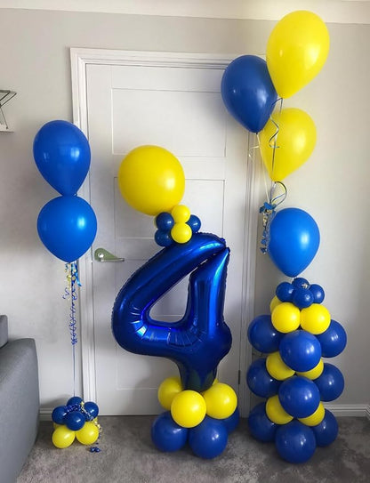 Blue and Yellow Balloons, Latex Balloons - Image 5