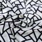 SLPBABY Silk Pillowcase for Hair and Skin with Hidden Zipper Print (King, Pattern25)