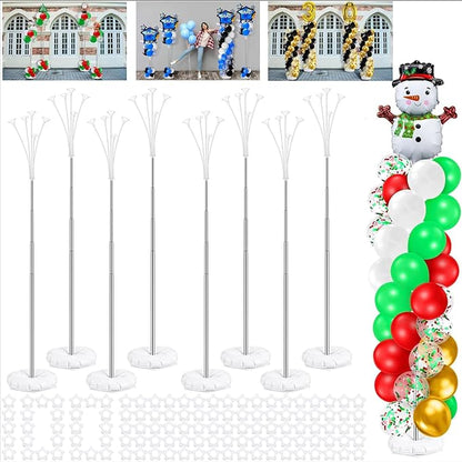 Kasyat 8 Sets 9.1ft Balloon Column Stand Kit - Image 2
