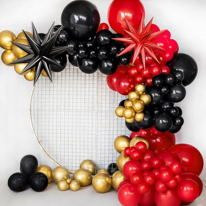 Red Black Balloon Arch Kit, Balloon Garland - Image 5