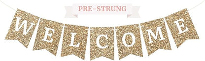 Pre-Strung Welcome Banner by PerfectOccasion